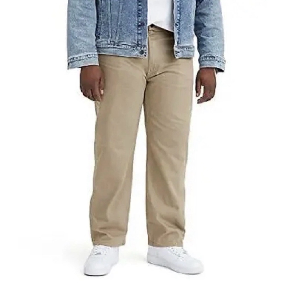 Levi's Men's Big and Tall 559 Relaxed Straight Jean, Timberwolf Twill 52x30